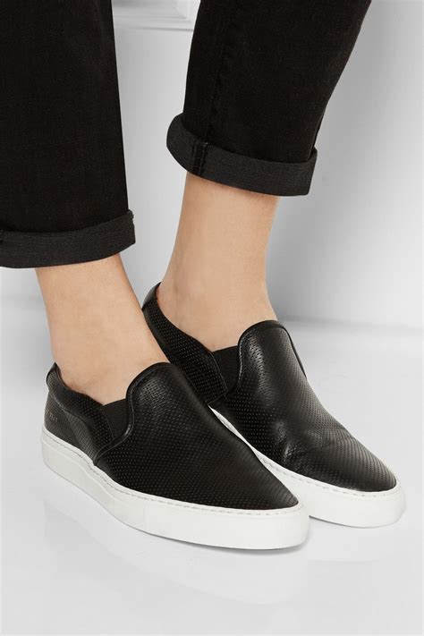 best black slip on sneakers.